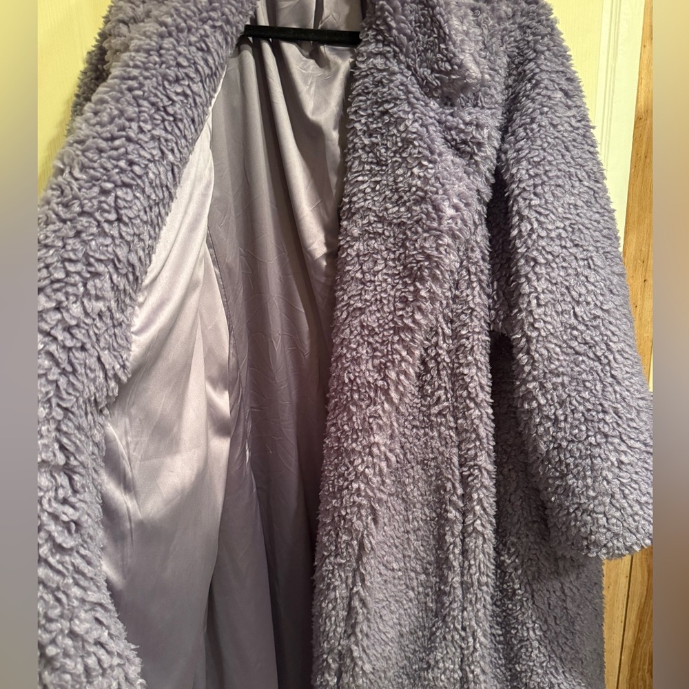 Torrid Lavender Teddy Jacket - image 2